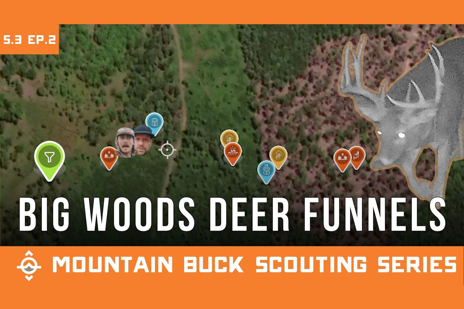 Finding Deer Funnels in Flat Big Woods
