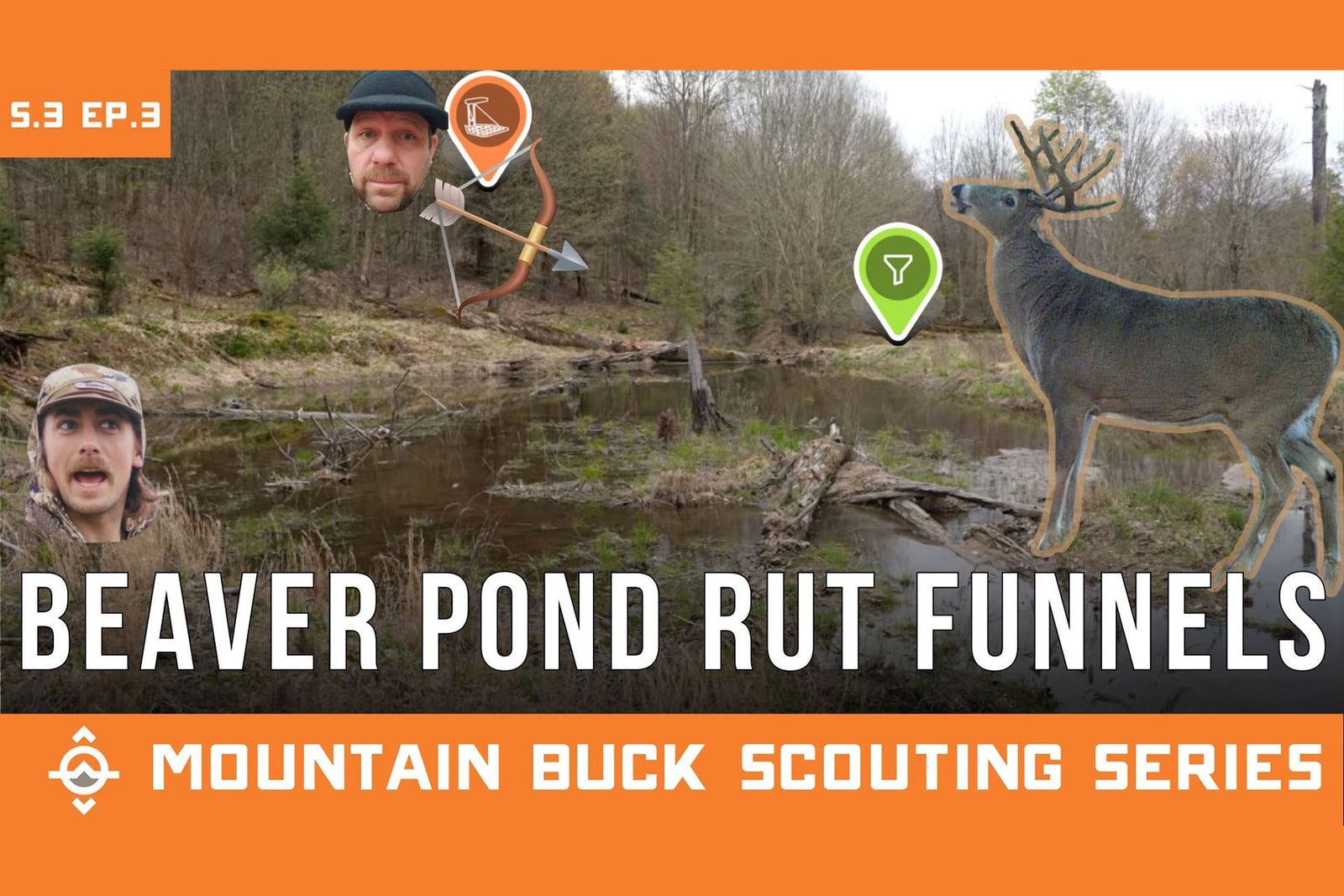 Scouting Beaver Pond RUT Funnels