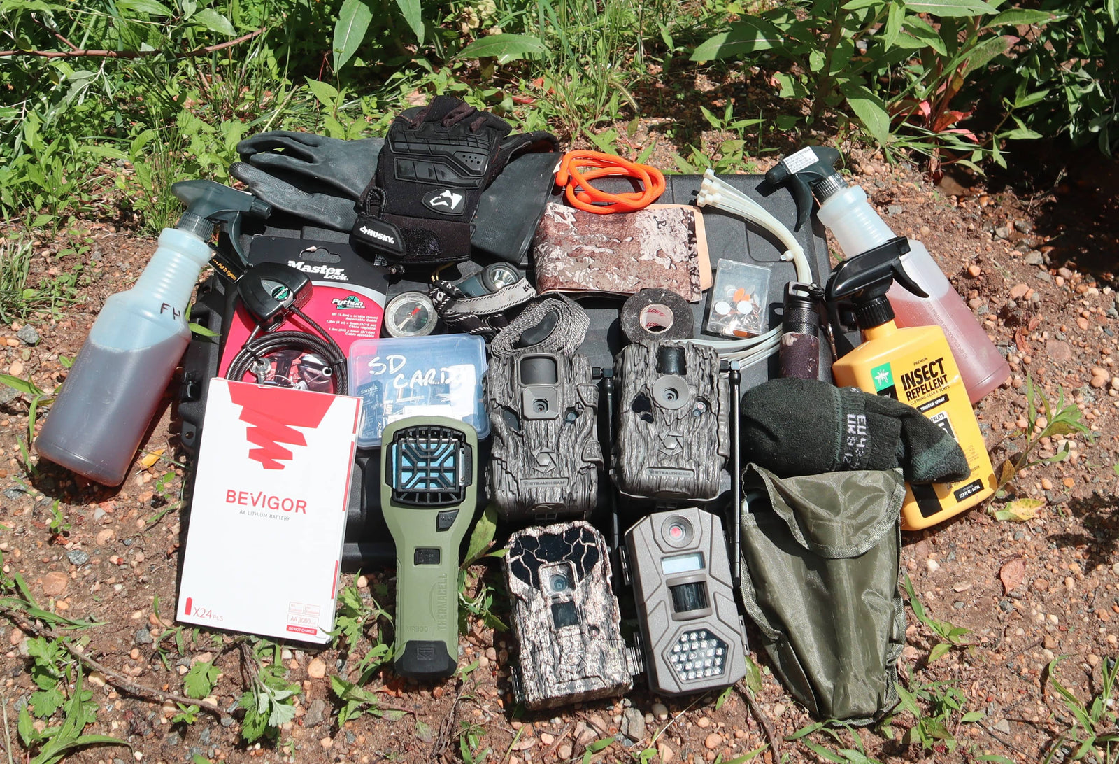 My Summer Whitetail Scouting Go Box : An experiment in efficiency